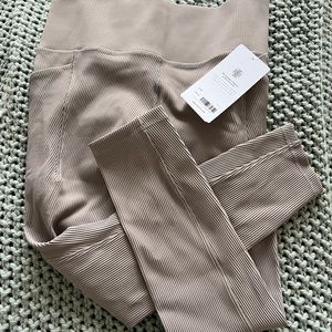 COPY - Salutation stash picked II rib 7/8 tight athleta pants